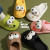Color: Straw, Shoe Size: 33.5 - Cartoon Dog Outdoor Slippers Women Bathroom Soft Sole Anti-Slip Sho F640-12000038408565053