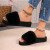Shoe Size: 41, Color: black - 2024 Summer New Comfort Platform Women Slipper Women's Fashion Trend  F640-12000041883631961