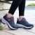 Shoe Size: 41, Color: Black - Ladies Sneakers Comfortable Breathable Platform Shoes Fashion Lace Up F640-12000037162834648