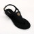 Color: black, Shoe Size: 41 - 2023 New Summer Women's Sandals Fashion Open Toe Jelly Flip Flops Non F640-12000038265956879