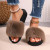 Shoe Size: 38, Color: black - 2024 Summer New Comfort Platform Women Slipper Women's Fashion Trend  F640-12000041883631958