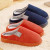 Shoe Size: 44, Color: DEEP BLUE - Women's Men's Thick Soft Bottom Home Slippers Household Plush Sli F640-12000035116012748