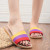 Color: PURPLE, Shoe Size: 35 - Summer Linen Women'S Slippers Flat Sandals Home Color EVA Lightweigh F640-12000038148513710