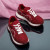 Color: Red, Shoe Size: 40 - Colour Blocking Design Fashion New Women's Casual Shoes Comfortable and F640-12000043500572890