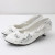 Color: WHITE, Shoe Size: 38, Ships From: CHINA - Xingchenmao?‘Low heel large size bridal shoes Whit F640-12000026942518113