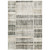 3' X 5' Grey Charcoal Ivory Tan Brown And Beige Geometric Power Loom Stain Resistant Area Rug N270-508481