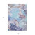 8' X 10' Blue Abstract Washable Non Skid Indoor Outdoor Area Rug N270-559664