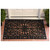 24" X 36" Black Rubber Scrollwork Outdoor Door Mat N270-555202