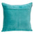 20" Aqua Cotton Blend Throw Pillow N270-402844