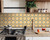 4" X 4" Golden Deco Peel And Stick Removable Tiles N270-400075
