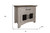 27" Gray One Drawer Nightstand N270-527059