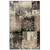 4' X 6' Beige And Gray Floral Power Loom Distressed Stain Resistant Area Rug N270-486991