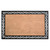 22" X 36" Natural and Black Coir Scrollwork Outdoor Door Mat N270-555253