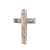 Rustic Weathered Grey Reclaimed Wood Cross Decoration N270-380343