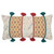 Multicolored Ornate Panel Lumbar Pillow N270-403361