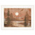 Full Moon II White Framed Print Wall Art N270-406849