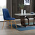Blue And Gold Velvet and Metal Dining Side Chair N270-521275