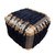18" Blue 100% Cotton Ottoman N270-517909