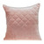Tufted Diamond Pink Transitional Square Pillow N270-402871