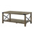 47" Oak Coffee Table With Shelf N270-490577