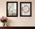 Set Of Two Our Family Blossoms Black Framed Print Wall Art N270-408021