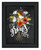 Love Grows Here 6 Black Framed Print Wall Art N270-407676