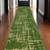 10' Green Abstract Non Skid Area Rug N270-551696