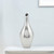 16" Silver Bud Aluminum Table Vase N270-480056