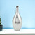 16" Silver Bud Aluminum Table Vase N270-480056
