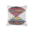 20" X 20" White Red Green Blue Yellow And Orange 100% Cotton Geometric Zippered Pillow N270-516752