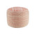 18" Pink Polyester Ottoman N270-517905