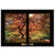 First Colors of Fall I 4 Black Framed Print Wall Art N270-406246