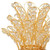 23" Glam Bling Faux Crystal and Gold Pineapple N270-480042