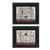 Set Of Two Hot Bath 7 Black Framed Print Bathroom Wall Art N270-405910