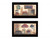 Set Of Two Bath 1 Black Framed Print Bathroom Wall Art N270-405668