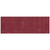 8' Red Heather Indoor Shag Runner Rug N270-353888