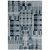 10' X 13' Blue Geometric Power Loom Area Rug N270-510180