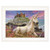 Royal Unicorn 2 White Framed Print Wall Art N270-406860