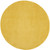 4' X 4' Yellow Round Non Skid Indoor Outdoor Area Rug N270-479868
