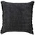 20" X 20" Jet Black 100% Cotton Zippered Pillow N270-516959