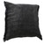 20" X 20" Jet Black 100% Cotton Zippered Pillow N270-516959