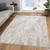 4' X 6' Gray Metro Modern Abstract Area Rug N270-390413