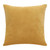 20" X 20" Yellow 100% Cotton Zippered Pillow N270-517050