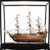 30" Wood Brown HMS Victory Medium Open Front Display Case Boat Hand Painted Decorative Boat N270-401844