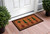 17" X 29" Natural and Green Coir Topiary Outdoor Door Mat N270-555235