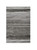 7' X 10' Gray and Black Abstract Power Loom Distressed Non Skid Area Rug N270-534395