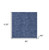 5' X 5' Navy Blue Square Non Skid Indoor Outdoor Area Rug N270-479823