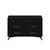 56" Black Solid Wood Seven Drawer Double Dresser N270-524142