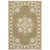8' X 11' Tan Oriental Stain Resistant Indoor Outdoor Area Rug N270-507754