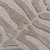 3' Round Taupe Zebra Pattern Area Rug N270-395614